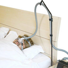 Load image into Gallery viewer, CPAP Hose Holder - CPAP Hose Hanger for Bed Avoid Tangling and Prevent Blockage,Keeps The Air Hose Up and Away from Your Face and Arms to Make You Sleep Better,Black