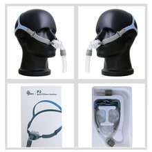 Load image into Gallery viewer, BMC P2 Nasal Pillow Mask with Headgear -Small, Medium, and Large Sizes Included
