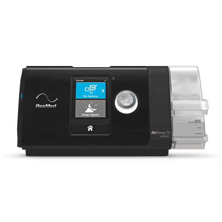 Resmed AirSense 10 With AUTOSET & Heated Humidifier - Auto CPAP Machine Package