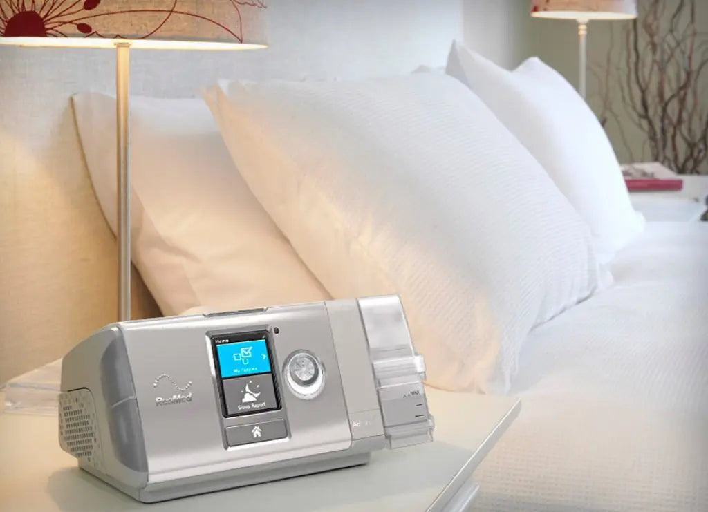 ResMed AirCurve 10 VPAP ASV BiLevel Auto BIPAP Machine Package with Hu ...