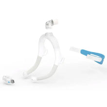 Load image into Gallery viewer, Resmed AirFit P30i Nasal Pillow Mask with Headgear Standard Starter Pack includes Small, Medium, &amp; Large Pillow 63850
