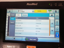 Load image into Gallery viewer, ResMed Astral 150 Portable Oxygen Ventilator 27003
