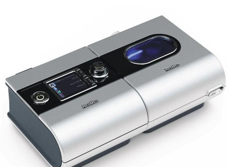 ResMed S9 VPAP Adapt ASV Bilevel Device & H5i™ Heated Humidifier - Auto Bipap Machine Package