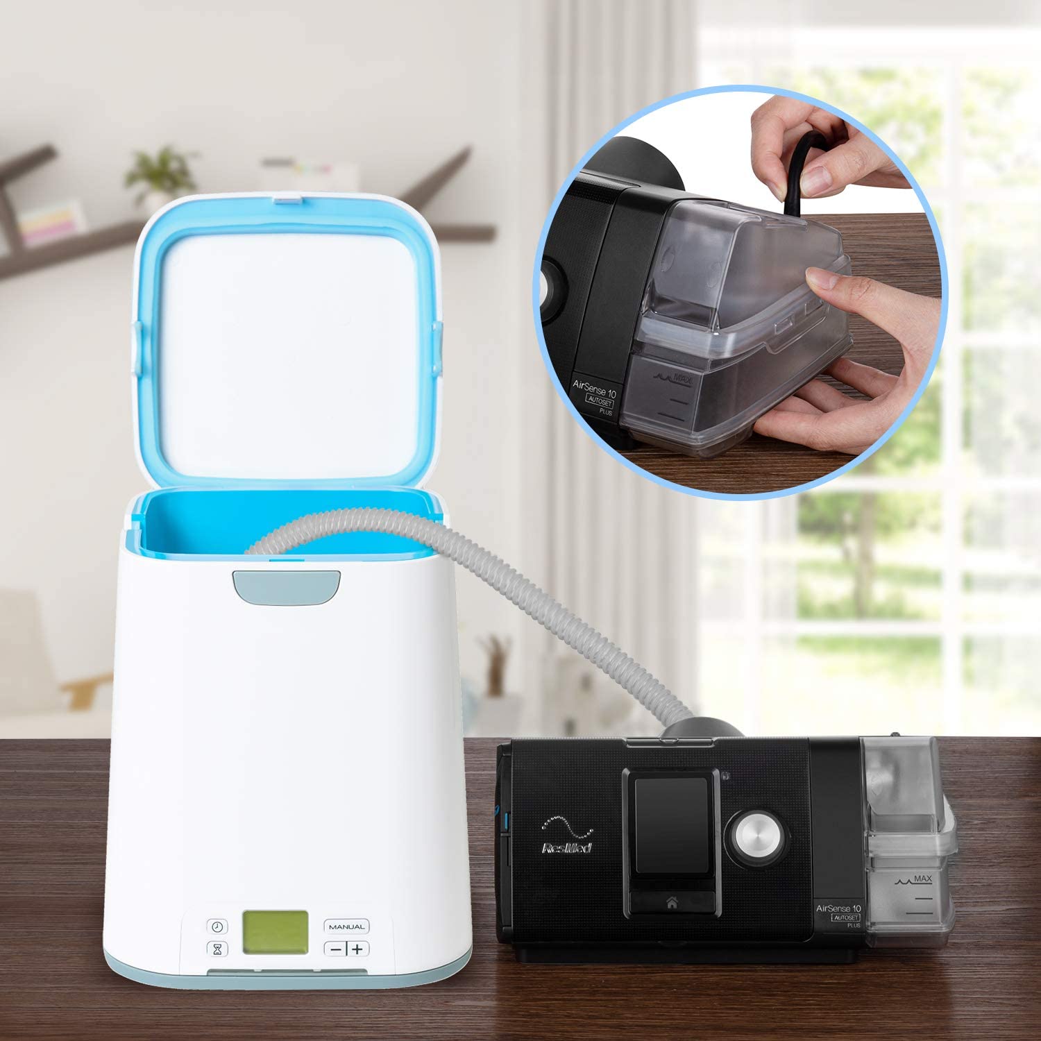 Soclean Adapter For Resmed Airsense 10 and Aircurve 10 CPAP & BiPAP Ma ...