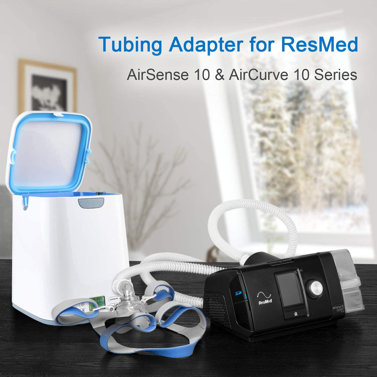 Soclean Adapter For Resmed Airsense 10 and Aircurve 10 CPAP & BiPAP Ma ...