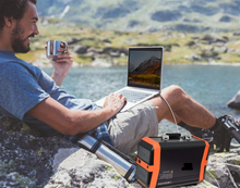 Load image into Gallery viewer, Backup Power Pack Long-Lasting Camping Travel Storage Battery For CPAP and BiPAP Machines
