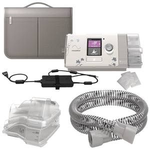 Resmed AirSense 10 FOR HER With AUTOSET & Heated Humidifier - Auto CPAP Machine Package
